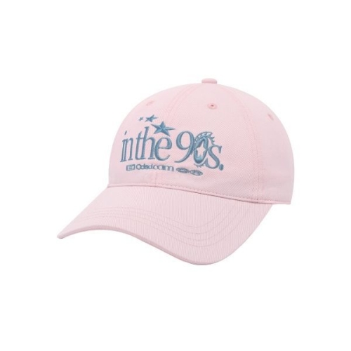 오드스튜디오 ODDSTUDIO 19일 배송 인 더 나인티스 자수 로고 볼캡 LIGHT PINK 5011971046 403153_이미지