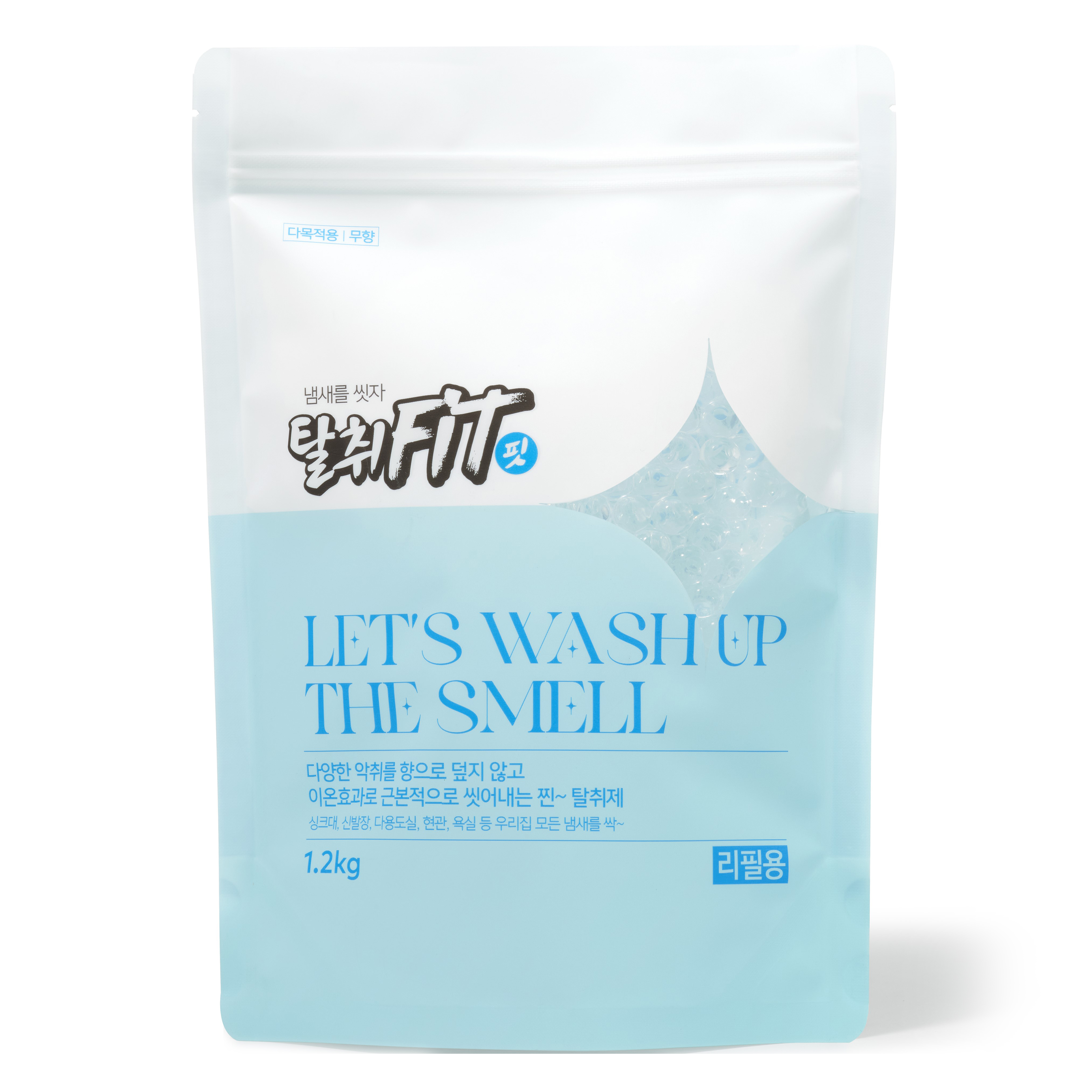 애경 탈취핏 다목적용 탈취제 리필 1.2kg (2개)_이미지
