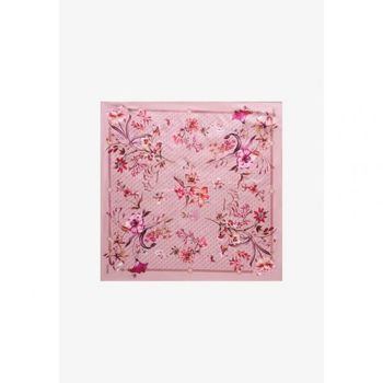 게스 추측 4G MIT 블루멘무스터 스카프 다색 장미 7599941