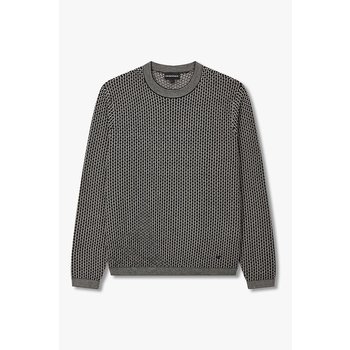 남성 텍스처 패턴 울 니트 풀오버 A516128013000