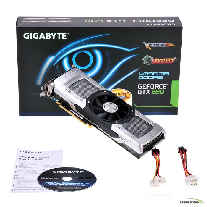 GIGABYTE 지포스 GTX690 The Classic D5 4GB_이미지