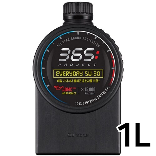 365프로젝트 스마트 에브리데이 5W30 1L