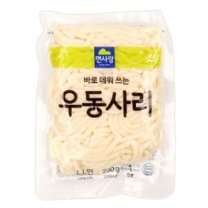 생우동사리면 면사랑