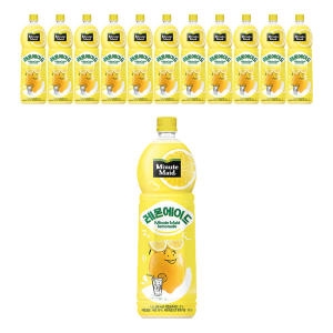 코카콜라음료 미닛메이드 레몬에이드 1.5L (12개)_이미지