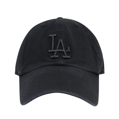47브랜드 MLB 엠엘비 LA 다저스 클린업 빅 로고 볼캡 모자 블랙 B-RGW12GWSNL-BKQ