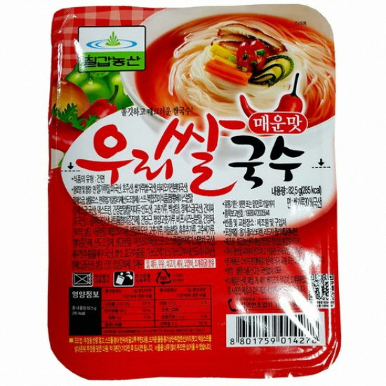 칠갑농산 칠갑 우리쌀국수 매운맛 82.5g