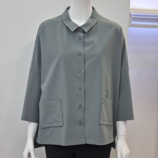 벨리시앙 셔츠카라 빅포켓 자켓 JK3205
