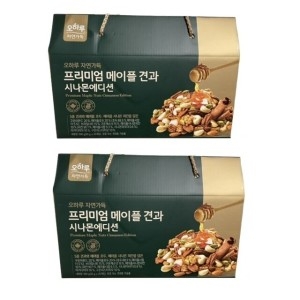 오하루자연가득 메이플견과 시나몬에디션 20g 25개입 (2개)_이미지