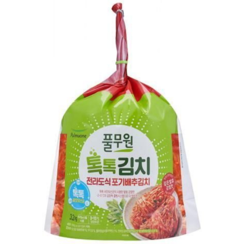 풀무원 톡톡 전라도식 포기김치 3.2kg
