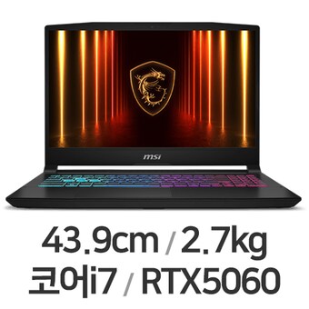 MSI 소드 <b>GF76</b> HX B14WFK-i7 QHD WIN11 64GB램