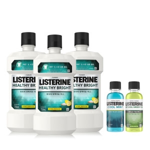 헬씨 브라이트 750ml x 3개 + 100ml x 2개