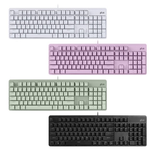 지클릭커 슈퍼히어로 SPK104 컬러드 기계식 (퍼플)_이미지