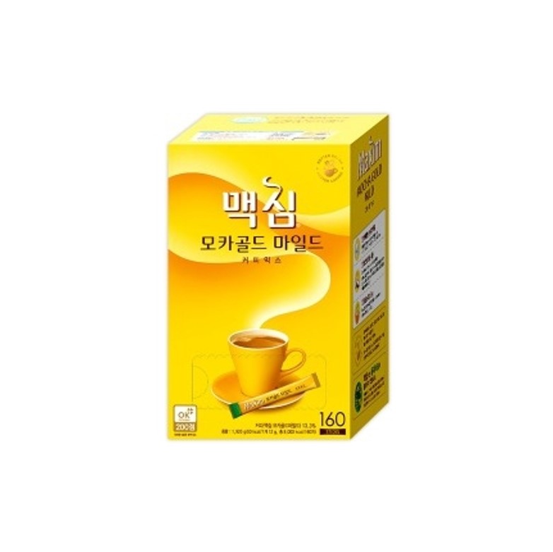 동서식품 맥심 모카골드 마일드 커피믹스 스틱 160개입 (1개)_이미지