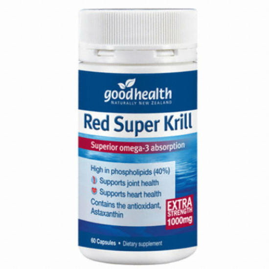 레드 슈퍼 크릴오일 1000mg 60캡슐