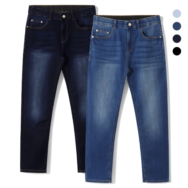 MNC PT60히든밴딩 스트레이트 청바지 MDLP594WS_이미지