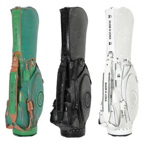 마크앤로나 GN 페이즐리 패턴 체인 포인트 캐디백 LR3ZC12U_이미지