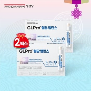 한국인삼공사 정관장 GLPro (지엘프로) 혈당 밸런스 7병 (2개)