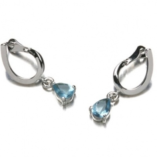 시애틀인서울 아쿠아마린 귀걸이