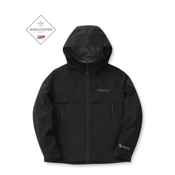 디스커버리 익스페디션 베르텍스 3L 고어 윈드스토퍼 자켓 DWWJ4E041 (BKS, 블랙)