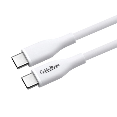 CABLEMATE CM-SCW C to C타입 실리콘 케이블 (CM-SCW001, 1m)