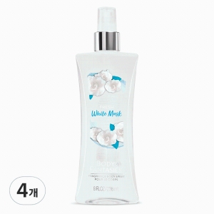 PDC 바디판타지 바디미스트 프레시 화이트머스크 236ml (4개)