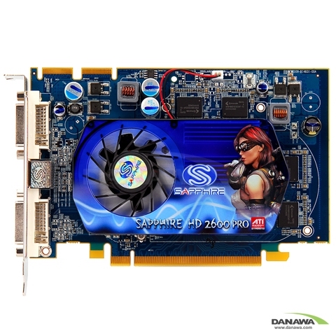 SAPPHIRE �󵥿� HD 2600Pro D3 ��������� 256MB �̿���