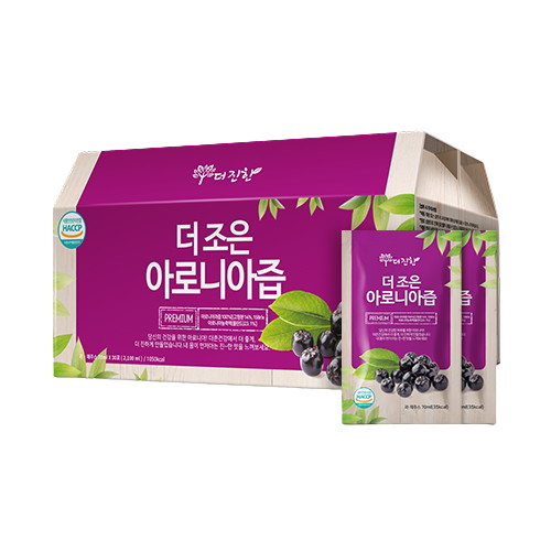 더존건강 더조은 아로니아즙 70ml 30포 (4개)_이미지
