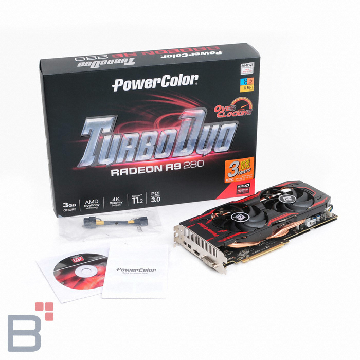 PowerColor 라데온 R9 280 TurboDuo OC D5 3GB KPC_이미지