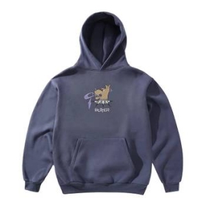 버터 굿즈 Canine 풀오버 후디 후드티 스틸 p25109 791897_이미지