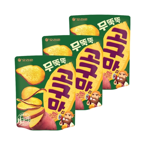 오리온 무뚝뚝 고구마칩 96g (3개)_이미지