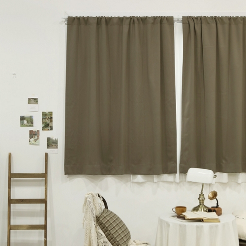 바자르 모뎀 솔리드 암막커튼 (1장, 70x230cm)_이미지