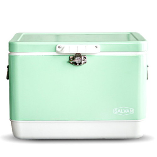 살반 스틸 아이스박스 40L 민트