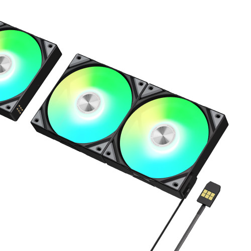 TRYX ROTA SL ARGB 120 (3팩, 블랙)_이미지