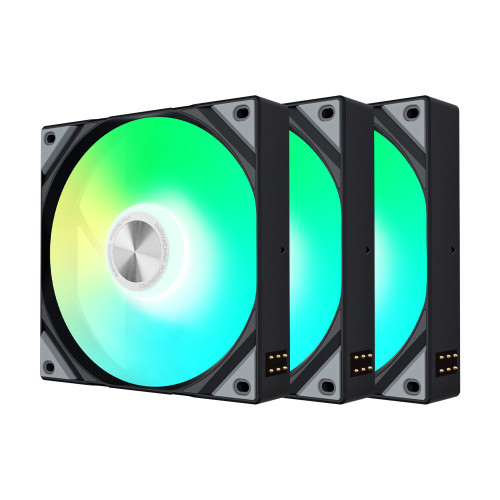 TRYX ROTA SL ARGB 120 (3팩, 블랙)