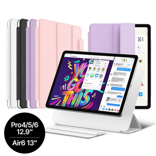 iPad Air 13 M2 매트 폴리오 케이스