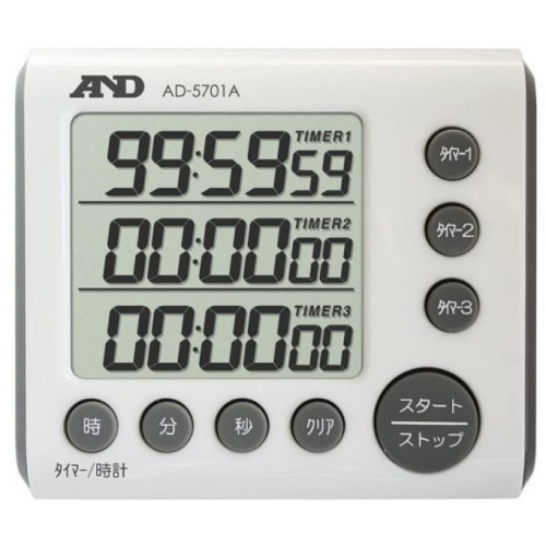 AND 3채널 100시간 타이머 AD-5701A_이미지