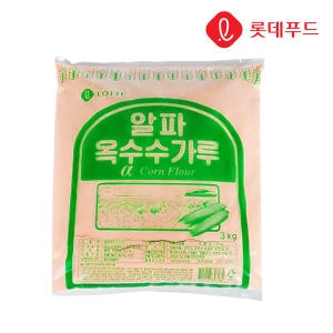 롯데푸드 알파 옥수수가루 3kg