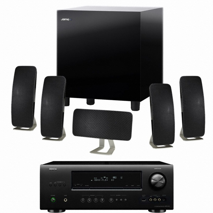 야모 A200 5.1채널 + 데논 AV리시버 (AVR-1612, SUB-210)_이미지