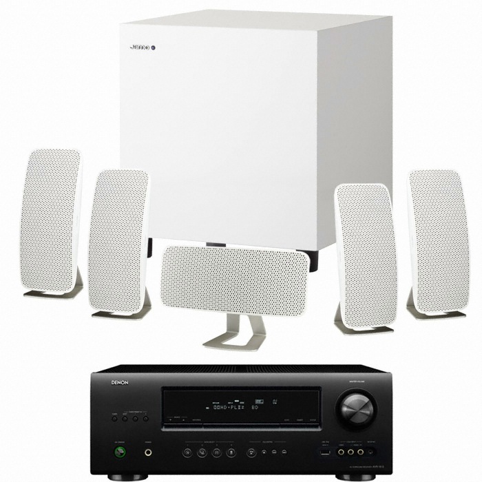 야모 A200 5.1채널 + 데논 AV리시버 (AVR-1612, SUB-210)_이미지