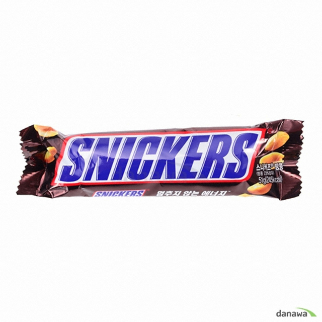 SNICKERS 싱글 땅콩 51g 24개 3세트