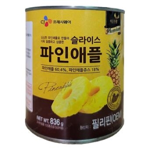 CJ프레시웨이 이츠웰 파인애플 슬라이스 836g (2개)_이미지