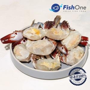피시원 국내산 서해안 손질 꽃게(급냉) 1kg (1개)_이미지