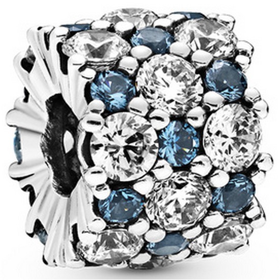 판도라 블루 앤 클리어 스파클 참 798487C02