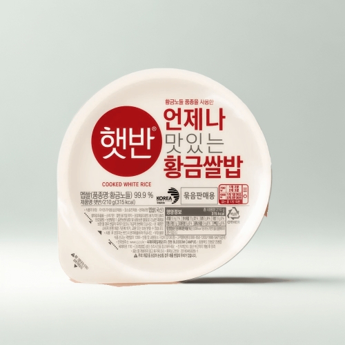 CJ제일제당 햇반 황금쌀밥 210g (36개)_이미지