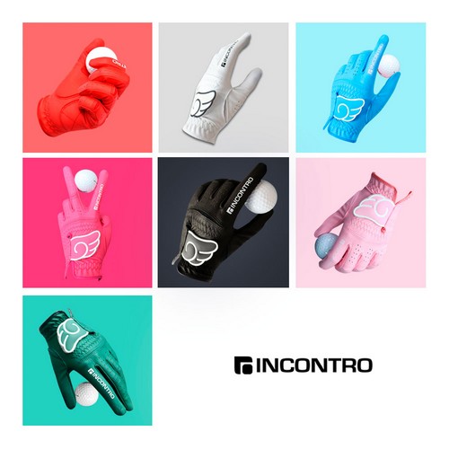 인콘트로 엔젤 윙 골프장갑 (1개)_이미지