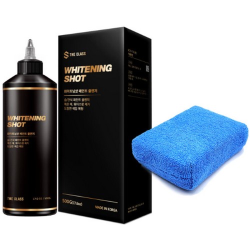 더클래스 화이트닝샷 페인트 클렌저 500ml + 테리어플_이미지