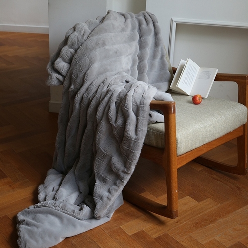 메종드룸룸 포근 밍크 극세사 블랭킷 (155x205cm)