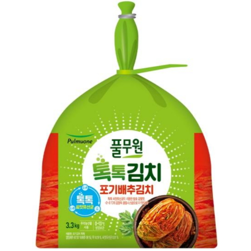 풀무원 톡톡 포기김치 3.3kg