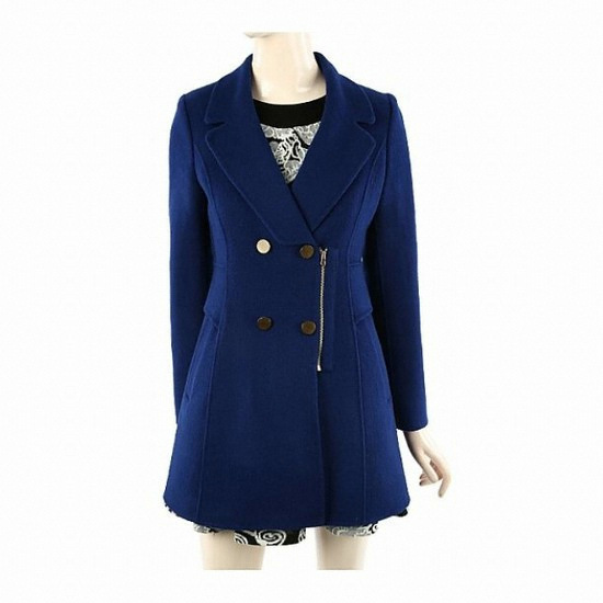 동광인터내셔날 숲(SOUP) 리버시블 지퍼 더블 코트 SP4HCM1