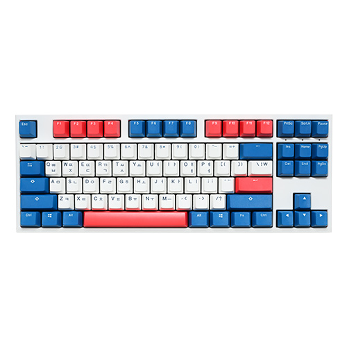 Ducky ONE 2 TKL SEAMLESS BON VOYAGE PBT 이중사출 한글 (은축)_이미지